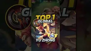91% Winrate Yu Zhong New S33 Build! Mobile Legends 