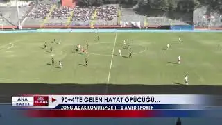 Zonguldak Kömürspor 1 - 0 Amedspor | Maç Özeti