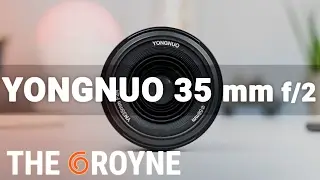 Yongnuo 35 mm f/2, review en español