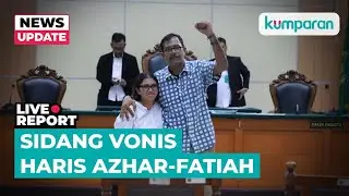 🔴 LIVE STREAMING - Sidang Vonis Haris Azhar dan Fatiah Maulidiyanty Terkait Kasus Lord Luhut