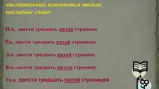 6 класс. Русский язык. Порядковые числительные