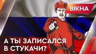 Общество стукачей! В России снова процветает система доносов