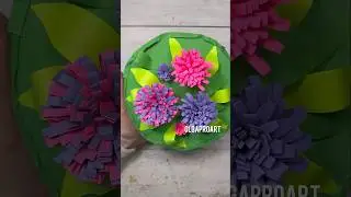 Цветы из бумаги своими руками #поделки #diy #manualidades #сделайсам #diycrafts