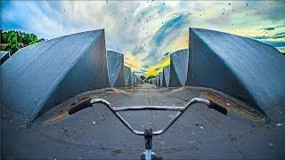 КАТАЕМ НА BMX НА КРЫШЕ ЗАБРОШЕННОГО ЗАВОДА!