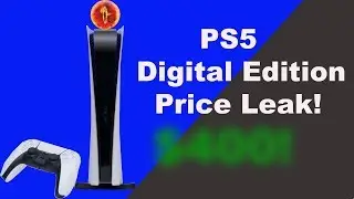 PS5 Digital PRICE LEAKED!  It's shocking