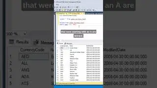 #SQL