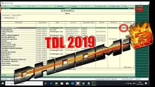 TDL 2019 - Party Full Details