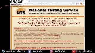 MDCAT 2020 Admission & Form Submission Process