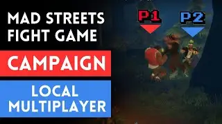 Mad Streets Story Mode with Friends - Local Coop Multiplayer (Gameplay)