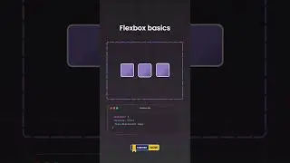 Flexbox basics #css #webdesign #html #webdevelopment  #codeing #html5 #programming #new