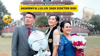 finally drg!! SUMPAH DOKTER GIGI FKG UI