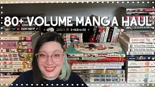 My biggest Manga Haul Ever | 80+ Volumes of Manga