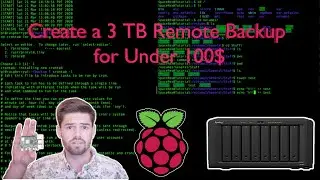 Use a RaspberryPi as an Offsite / Remote Backup for your Critical Data! | 4K TUTORIAL