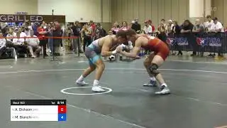 2024 Men’s Freestyle Senior World Team Trials: Andrew Dickson vs Matthew Bianchi: 79 KG Con Rnd of 8