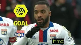 Goal Alexandre LACAZETTE (10') / EA Guingamp - Olympique Lyonnais (2-1)/ 2016-17