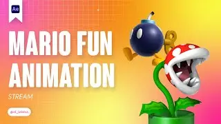 MARIO ANIMATION IN AFTER EFFECTS. STREAM