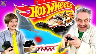 НИКИТА ПРОТИВ ДОКТОР ЗЛЮ: БИТВА МАШИН ХОТ ВИЛС МОНСТР ТРАК | HOT WHEELS MONSTER TRUCKS!