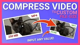 How to compress video to a custom file-size with Panda Video Compressor! On Android Smartphone.