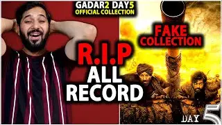 Gadar 2 Day 5 Official Box Office Collection | Gadar 2 Box Office Collection | #gadar2 #omg2