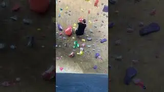 straddle start in the cave (V4-V6)