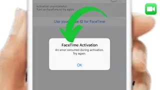 How To Fix An Error Occurred During Activation iMessage and FaceTime iOS 17