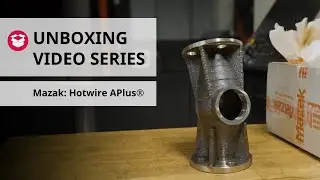 Unboxing a Pipe Fitting Made with Additive Manufacturing