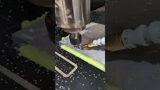 Homemade CNC milling aluminum first time 