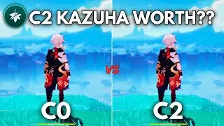 C0 vs C2 Kazuha !! Best Build for Kazuha?? [ Genshin Impact ]