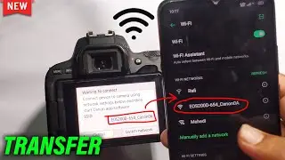 How to Transfer photos from DSLR to Mobile directly Without any Cable or Computer 2024 | Any DSLR