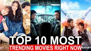 Top 10 Most Trending Korean Movies August 2024 | Popular FILMS To Watch On Netflix, Disney Right Now