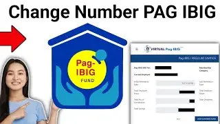 How To Update Phone Number and Email Address in PAG IBIG Account (2024)