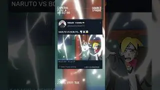 Naruto vs Boruto 🤯