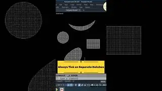 Importance of Separate Hatches in AutoCAD #cadcareer #caddrawing #autocad #cadsoftware #reels