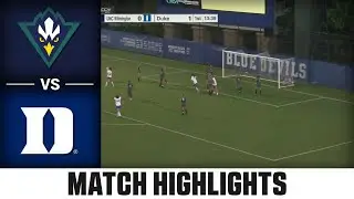 UNCW vs. Duke Match Highlights | 2024 ACC Women's Soccer