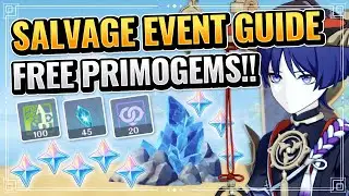 Salvaging Meteorite Remains Complete Guide (MORE FREE PRIMOGEMS!) Genshin Impact New Event