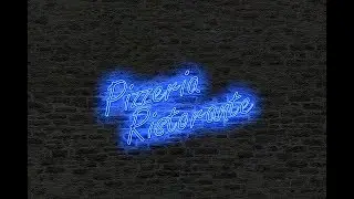 Photoshop: Effetto scritta neon - Tutorial 200 Italiano