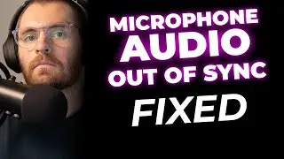 Microphone Audio out of Sync (3 minute FIX here) Blue Yeti CamLink webcam etc