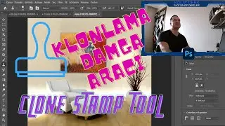 Photoshop Klonlama Damga Aracı ,Clone Stamp Tool.Photoshop Dersleri.Photoshop Eğitim Seti.