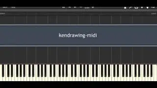 PianoRollComposer for Lazy Black MIDI composing - synthesia