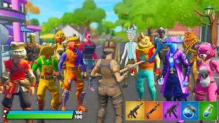 i hired every NPC in fortnite..