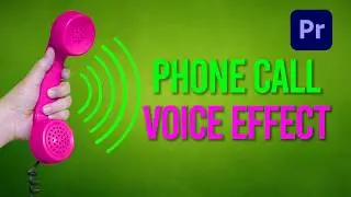 How To Make Audio Sound Like A PHONE CALL In Adobe Premiere Pro