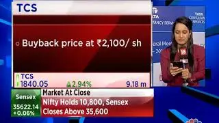 TCS Announces 2nd Buyback at Rs 2100/Share | CNBC TV18