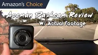 Amazon Choice Apeman Dashcam Review Pros And Cons