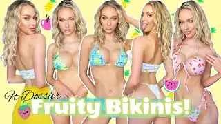 BIKINI TRY ON HAUL! (FRUITY PRINTS!) | ITSKRYSTAL