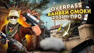 Ванвей Смоки На Overpass От ПРО 2021 | CS:GO