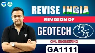 Revise India Series | LEC -01 | Geo Tech Engineering | Amit Zarola #geotechnicalengineering