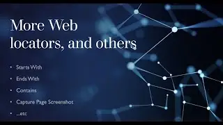 11. More web locators | Using "contains" and "starts-with" in web locators