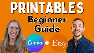 Make Money Selling Printables on Etsy - BEGINNER GUIDE