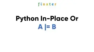 Python |= Operator Meaning