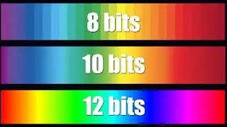 💥 BIT DEPTH o PROFUNDIDAD DE COLOR  💥 ¿Que son 8 bits / 10 bits / 12 bits? | 8bits vs 10 bits